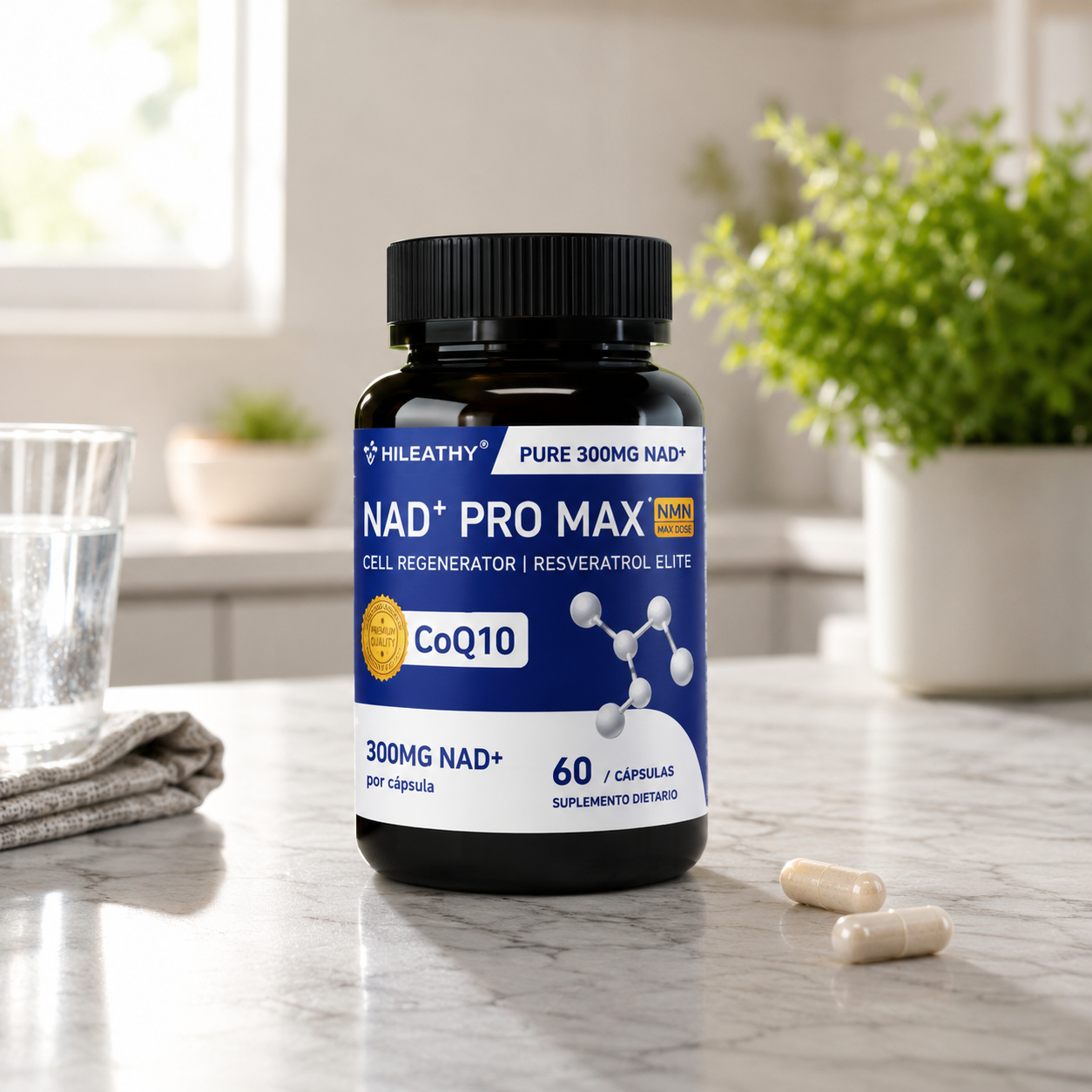 NAD + Promax Suplemento Antivejez