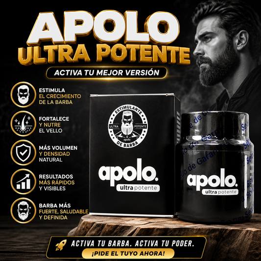 Apolo Ultra Crecimiento de Barba