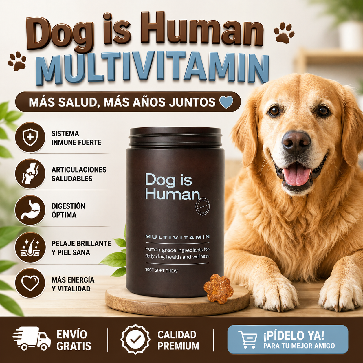 Dog Is Human Multivitamin