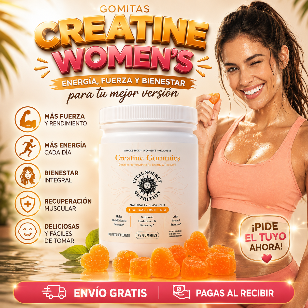 Gomitas Creatine Womens