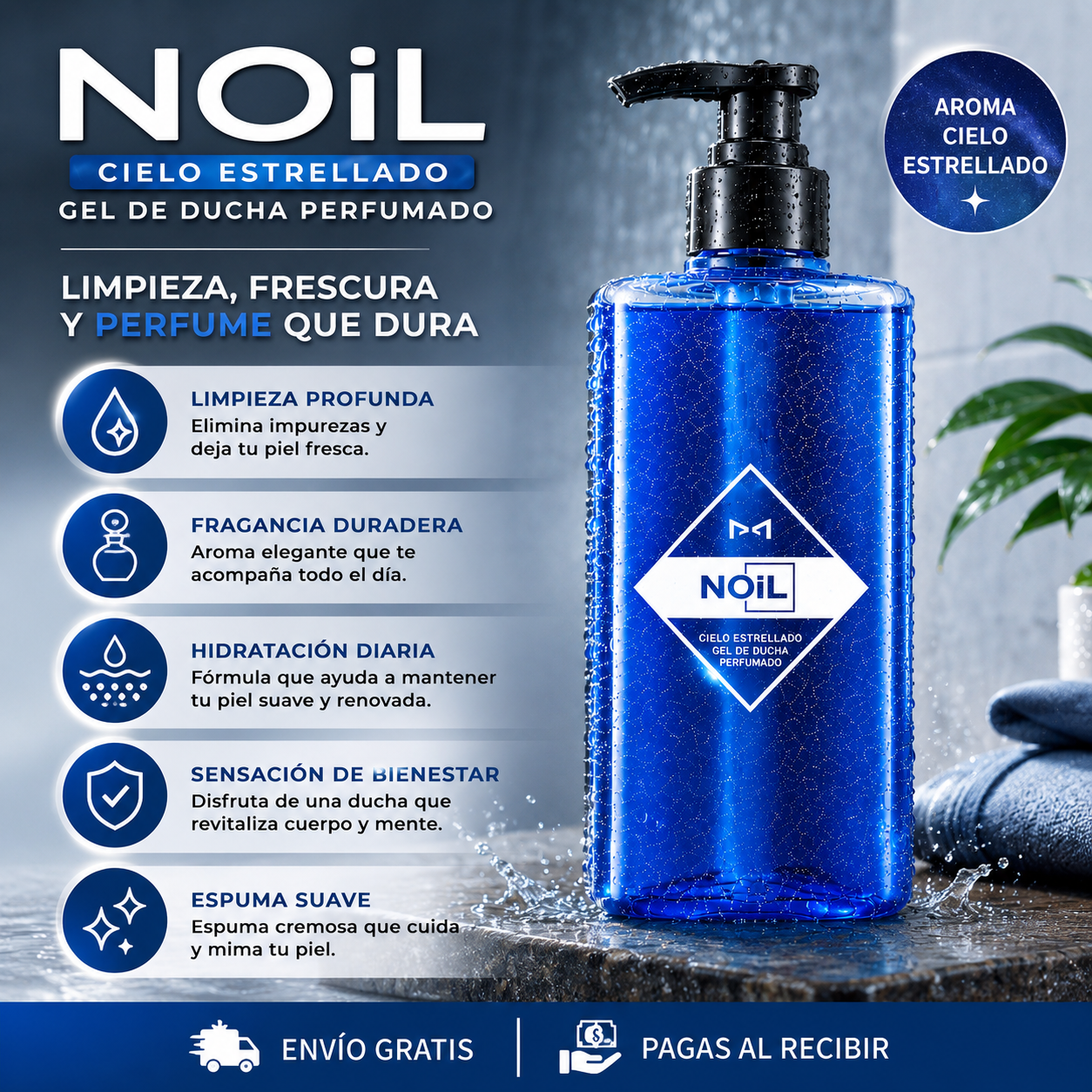 Noil Cielo Estrellado Gel De Ducha