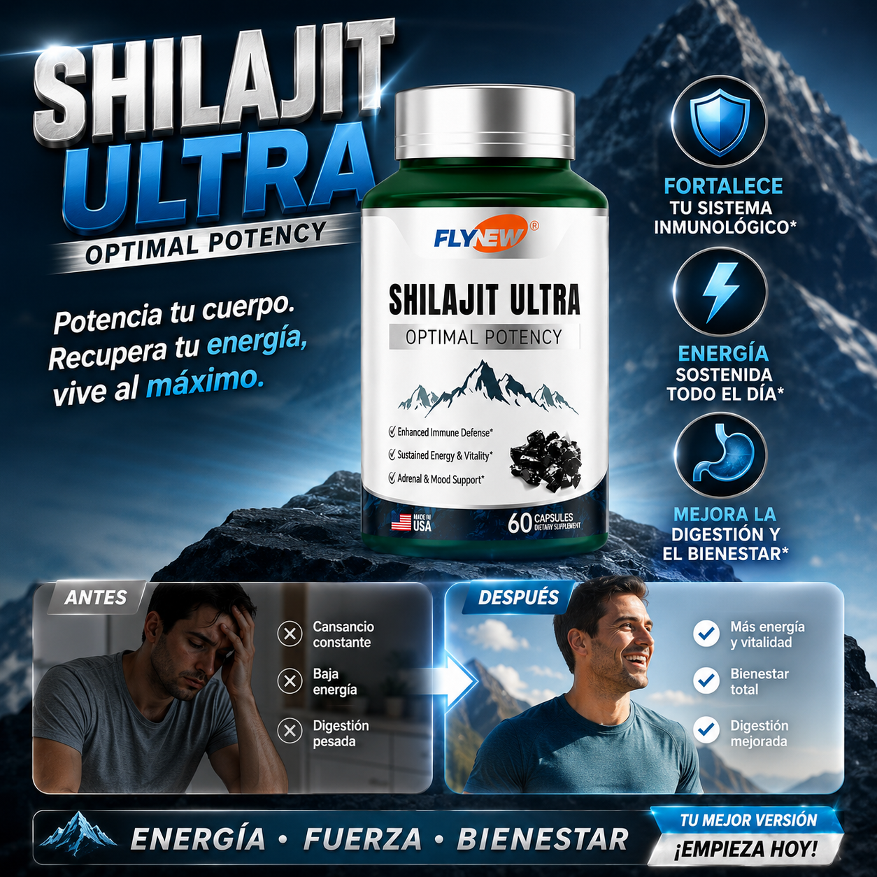 Shilajit Ultra Optimal Potency