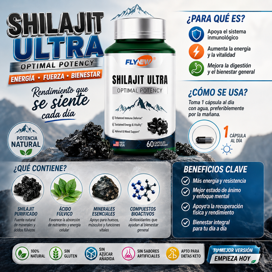 Shilajit Ultra Optimal Potency